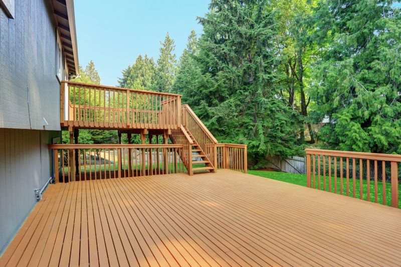 Rustic Wooden Deck