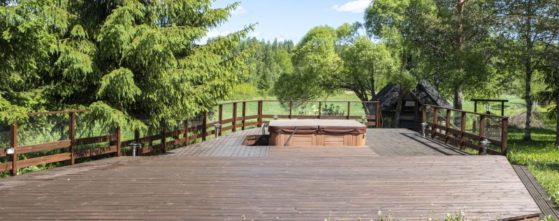 Spacious Entertainment Deck