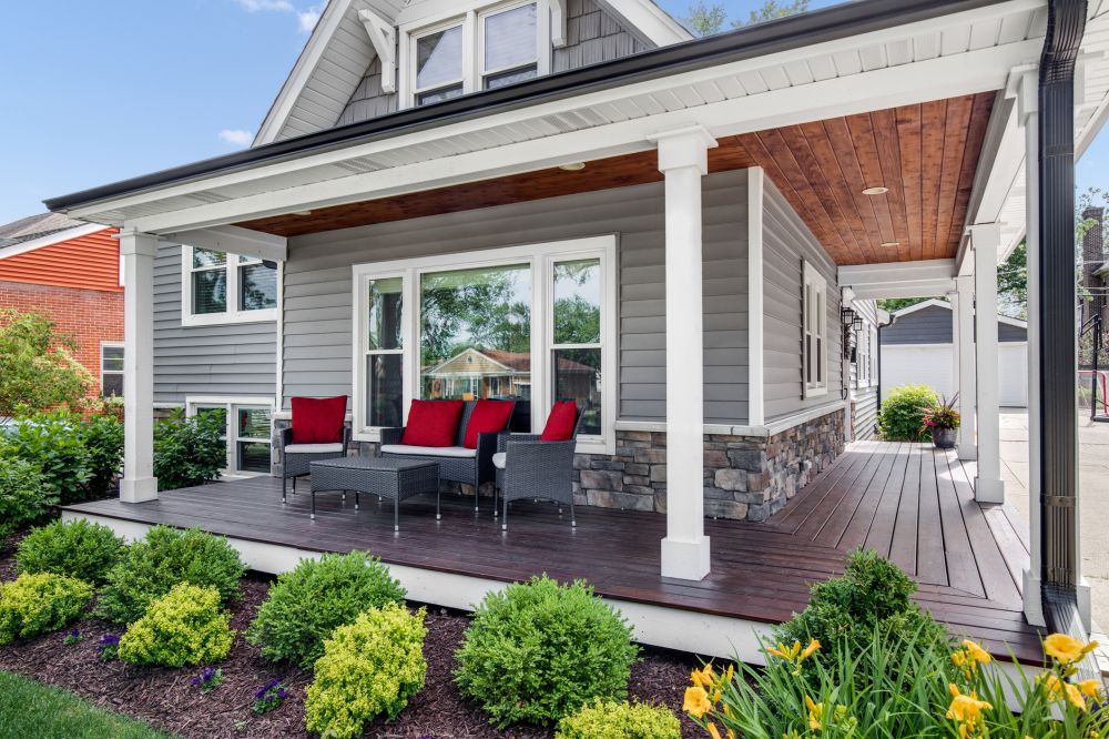 Porch Pillar Repair in Anacortes
