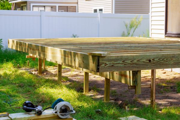 Cost of Elevated Deck Installation in Anacortes