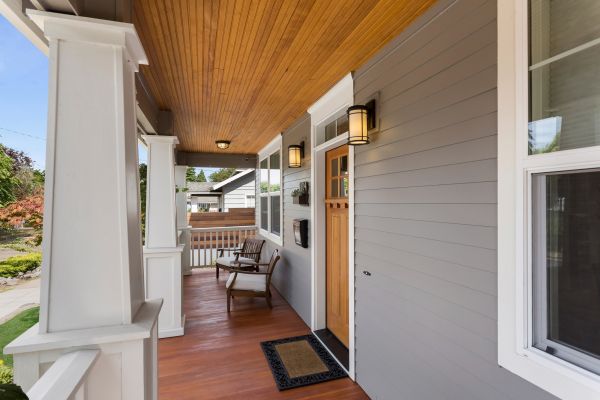 Porch Beam Replacement in Anacortes
