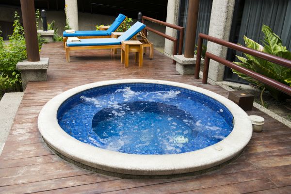 Hot Tub Deck Construction in Anacortes