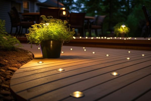 Ground Level Deck Construction in Anacortes